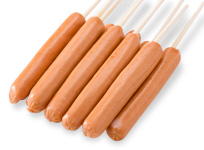 串刺しフランクフルト