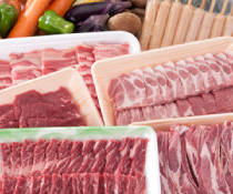 バーベキュー用の食材