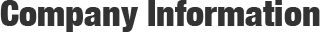 Company Information