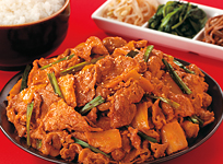 夏本番!! スタミナたっぷり豚キムチ 大盛り