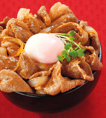肉のハナマサ特製! 豚小間スタミナ丼