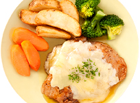 カナダポークのメープルチーズ焼き