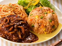 フライパンいらずの簡単チキンライス