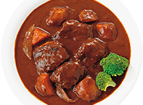 お肉ごろごろビーフシチュー