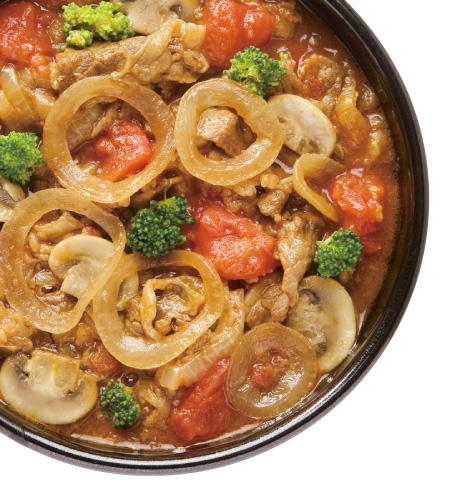 牛バラ肉の煮込み グーラッシュ風