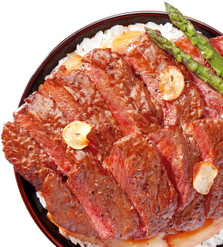がっつりステーキ丼