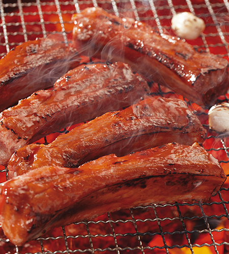 こだわり焼肉【骨付スペアリブ】